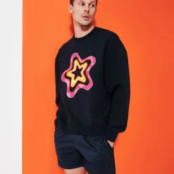 Homme Vilebrequin Sweats^Sweatshirt En Coton Homme Stars Gift