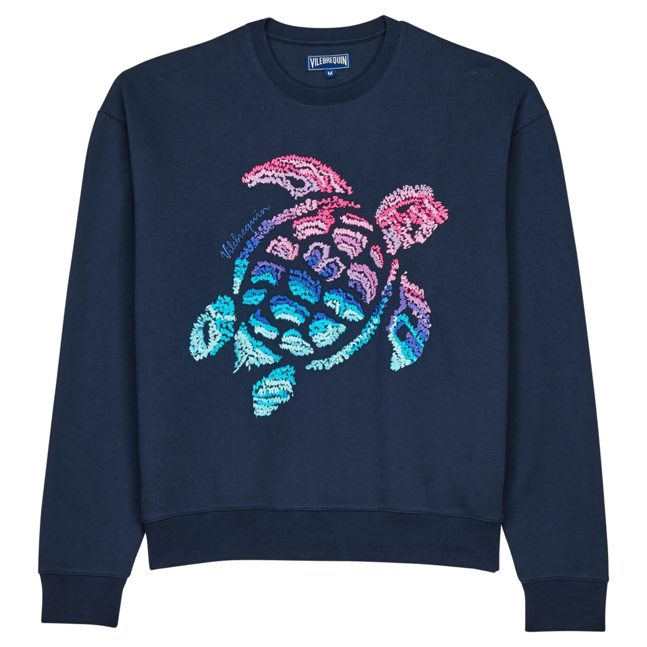 Homme Vilebrequin Sweats^Sweatshirt En Coton Homme Tortue Brodées