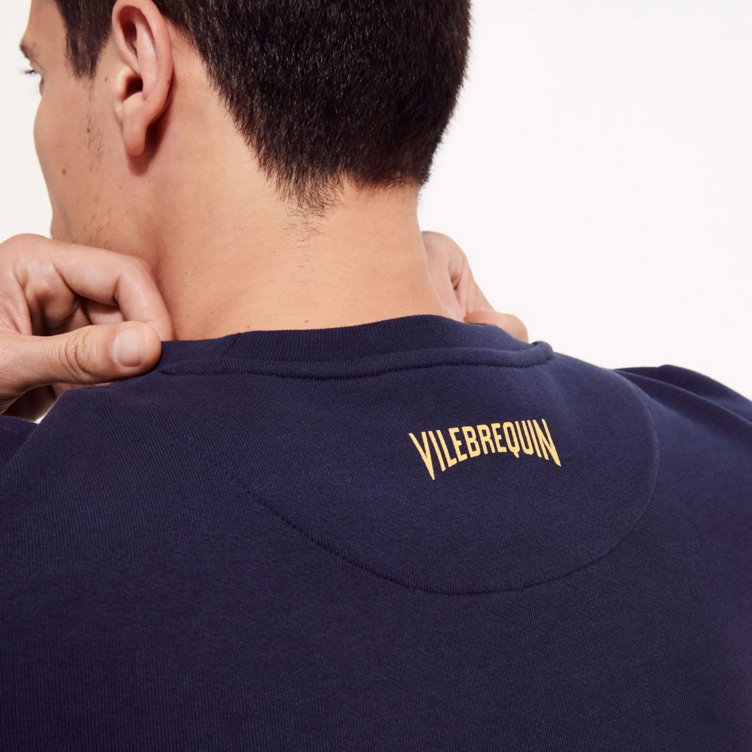 Homme Vilebrequin Sweats^Sweatshirt En Coton Homme Brodé The Year Of The Rabbit