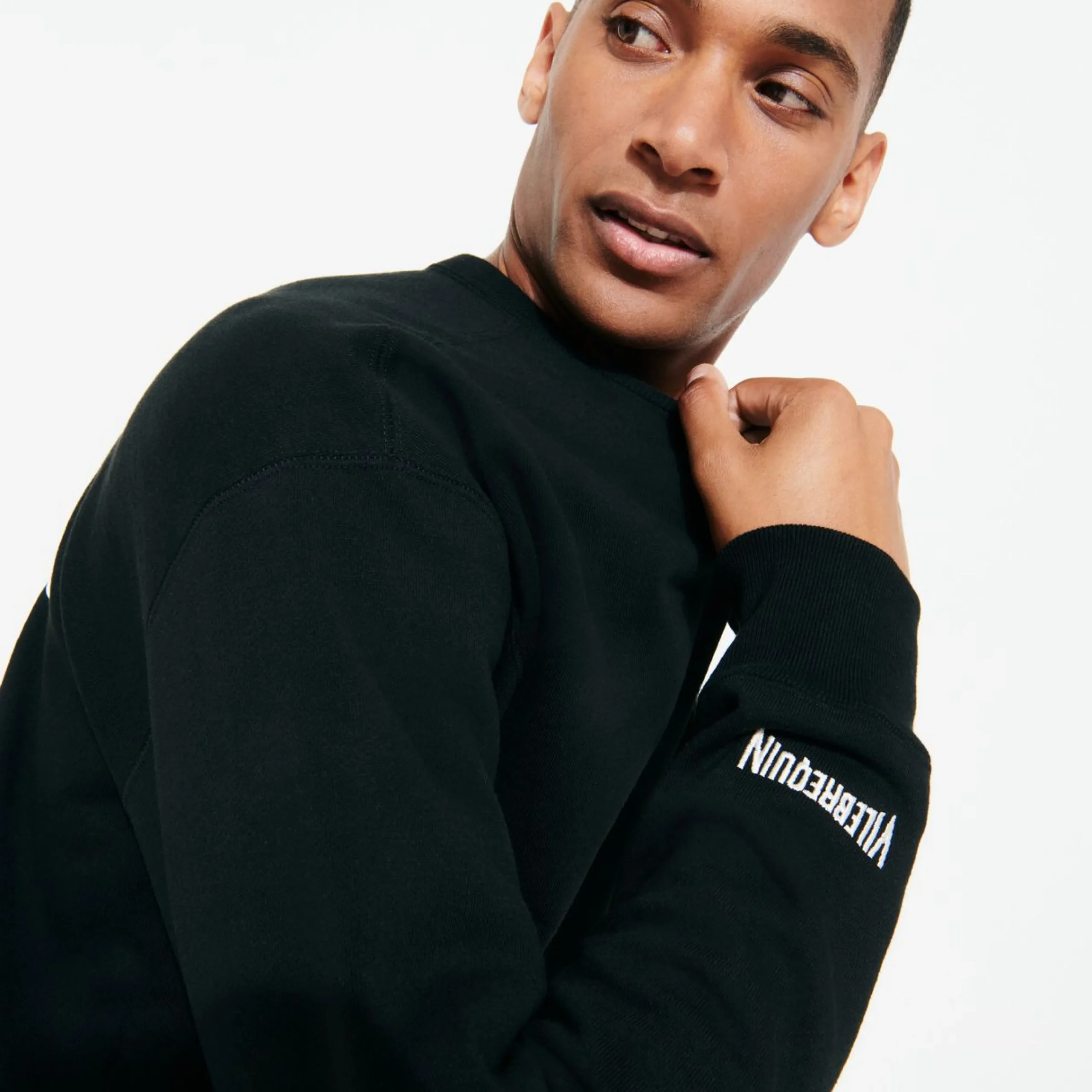Homme Vilebrequin Sweats^Sweatshirt Homme En Coton Imprime Turtles - X Bape® Black