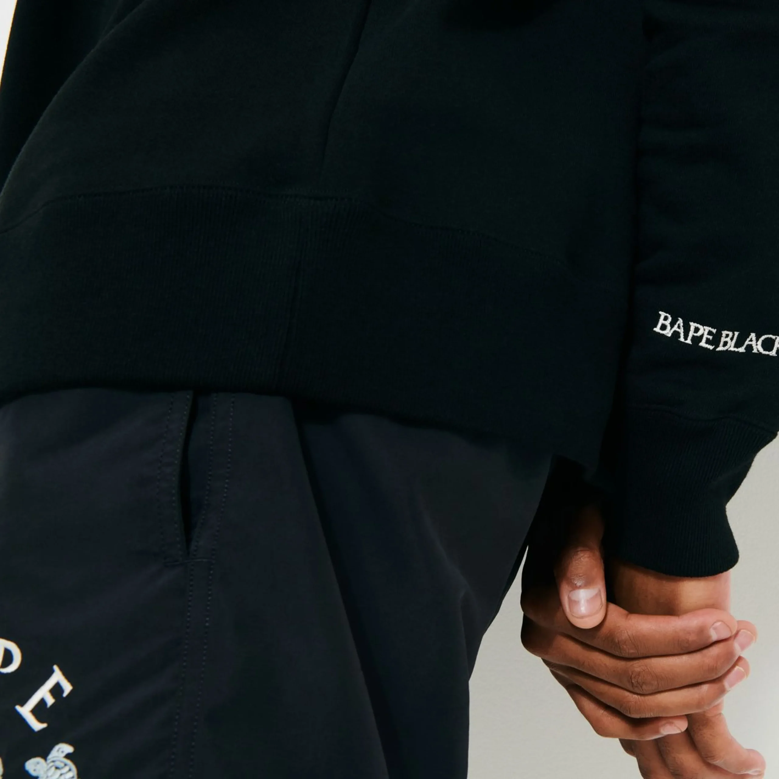 Homme Vilebrequin Sweats^Sweatshirt Homme En Coton Imprime Turtles - X Bape® Black