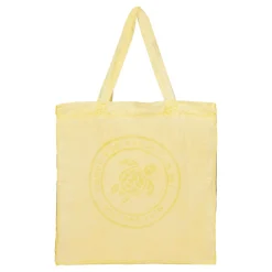 Homme Vilebrequin Sacs De Plage Et Pochettes^Tote Bag En Lin Imprime Tortue Teinture Minerale