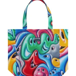 Homme Vilebrequin Le Père & Fils^Tote Bag Faces In Places - X Kenny Scharf