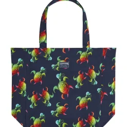 Homme Vilebrequin Le Père & Fils^Tote Bag Tortues Rainbow Multicolor - X Kenny Scharf