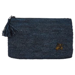 Homme Vilebrequin Sacs De Plage Et Pochettes^Trousse De Plage En Raphia
