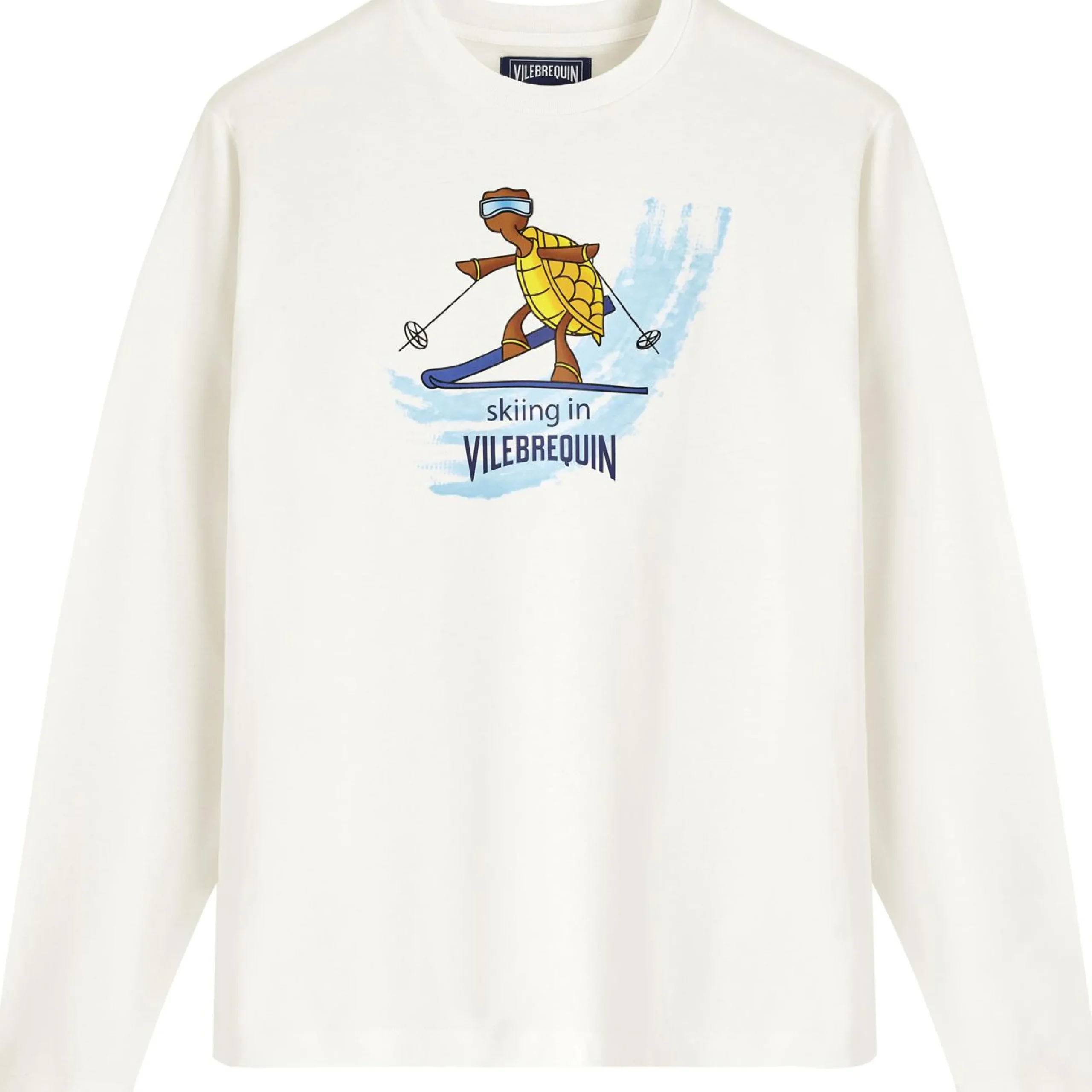 Homme Vilebrequin T-Shirts^T-Shirt A Manches Longues En Coton Homme Ski In Vbq