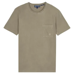 Homme Vilebrequin T-Shirts^T-Shirt Coton Organique Teinture Minerale Homme