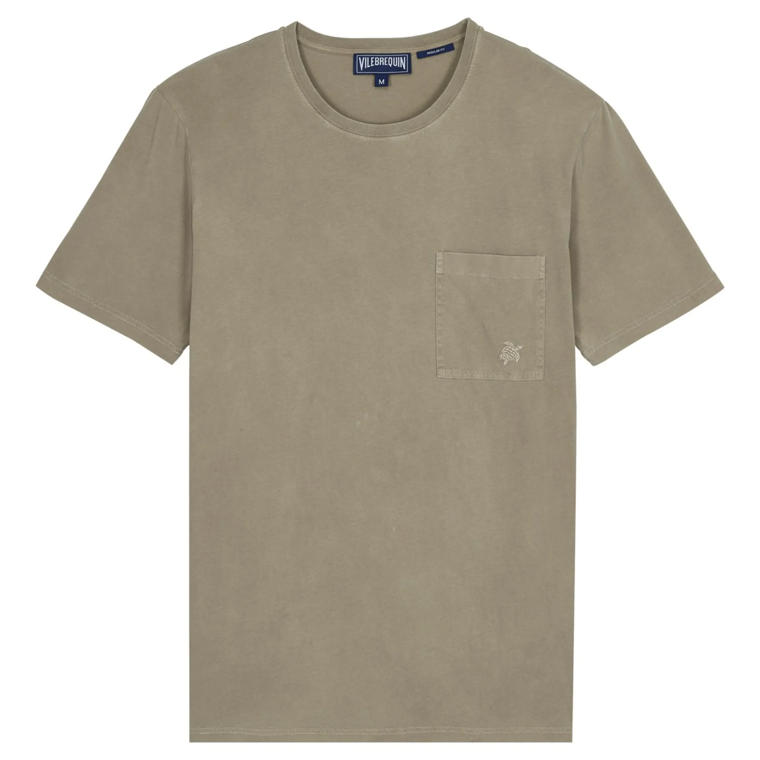 Homme Vilebrequin T-Shirts^T-Shirt Coton Organique Teinture Minerale Homme