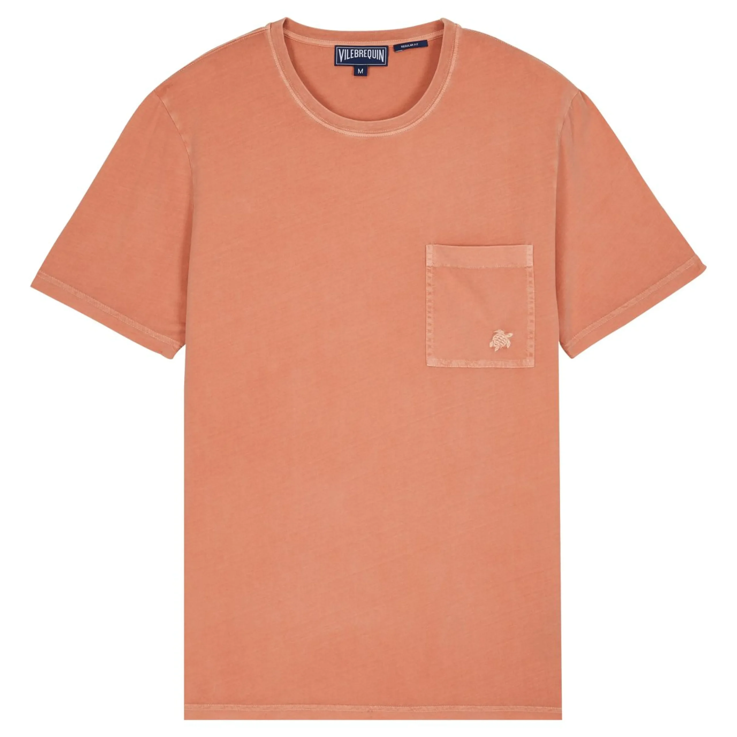 Homme Vilebrequin T-Shirts^T-Shirt Coton Organique Teinture Minerale Homme