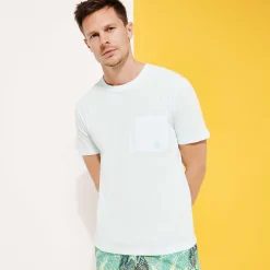 Homme Vilebrequin T-Shirts^T-Shirt En Coton Bio Homme Uni
