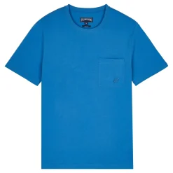 Homme Vilebrequin T-Shirts^T-Shirt En Coton Bio Homme Uni
