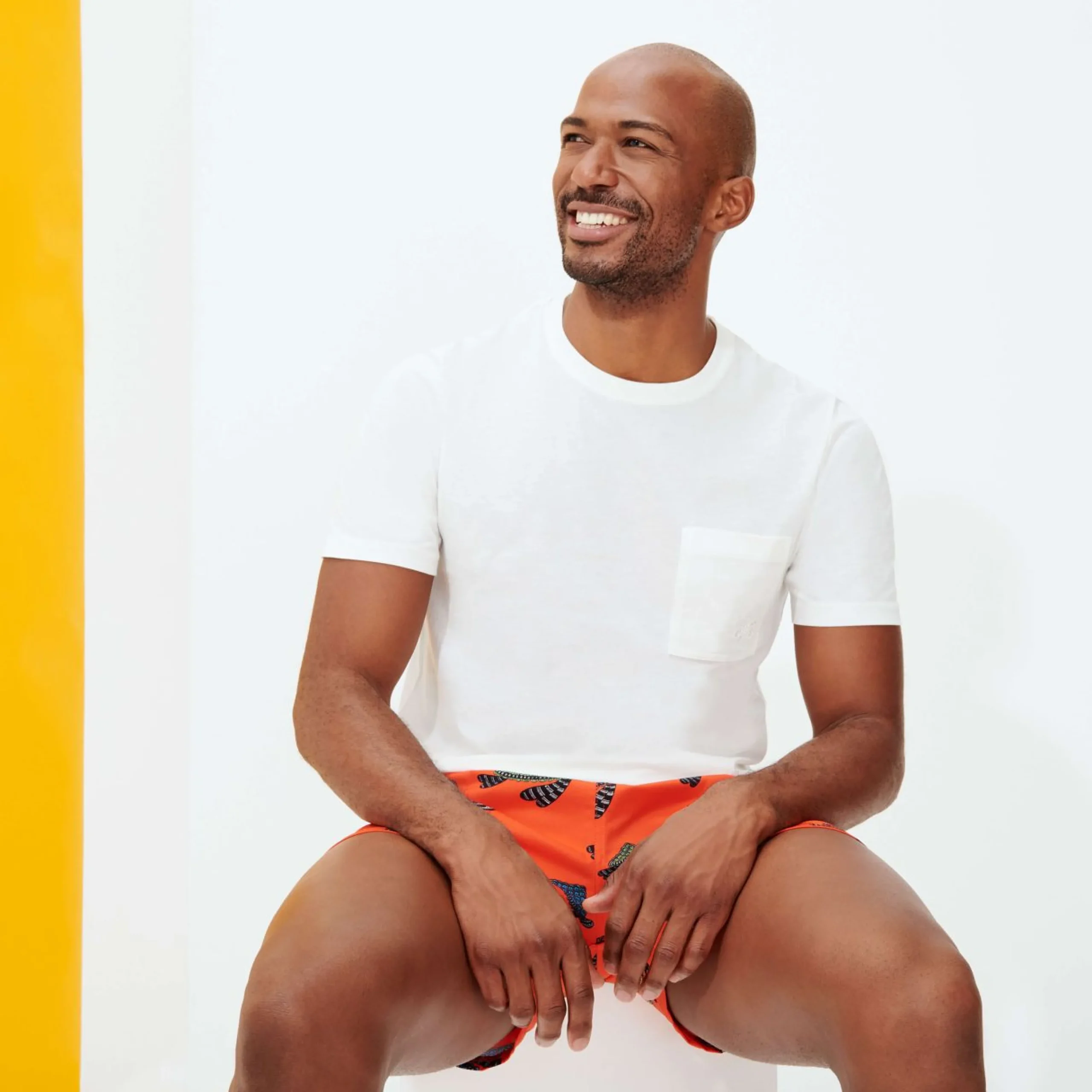 Homme Vilebrequin T-Shirts^T-Shirt En Coton Bio Homme Uni