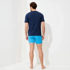 Homme Vilebrequin T-Shirts^T-Shirt En Coton Bio Homme Uni