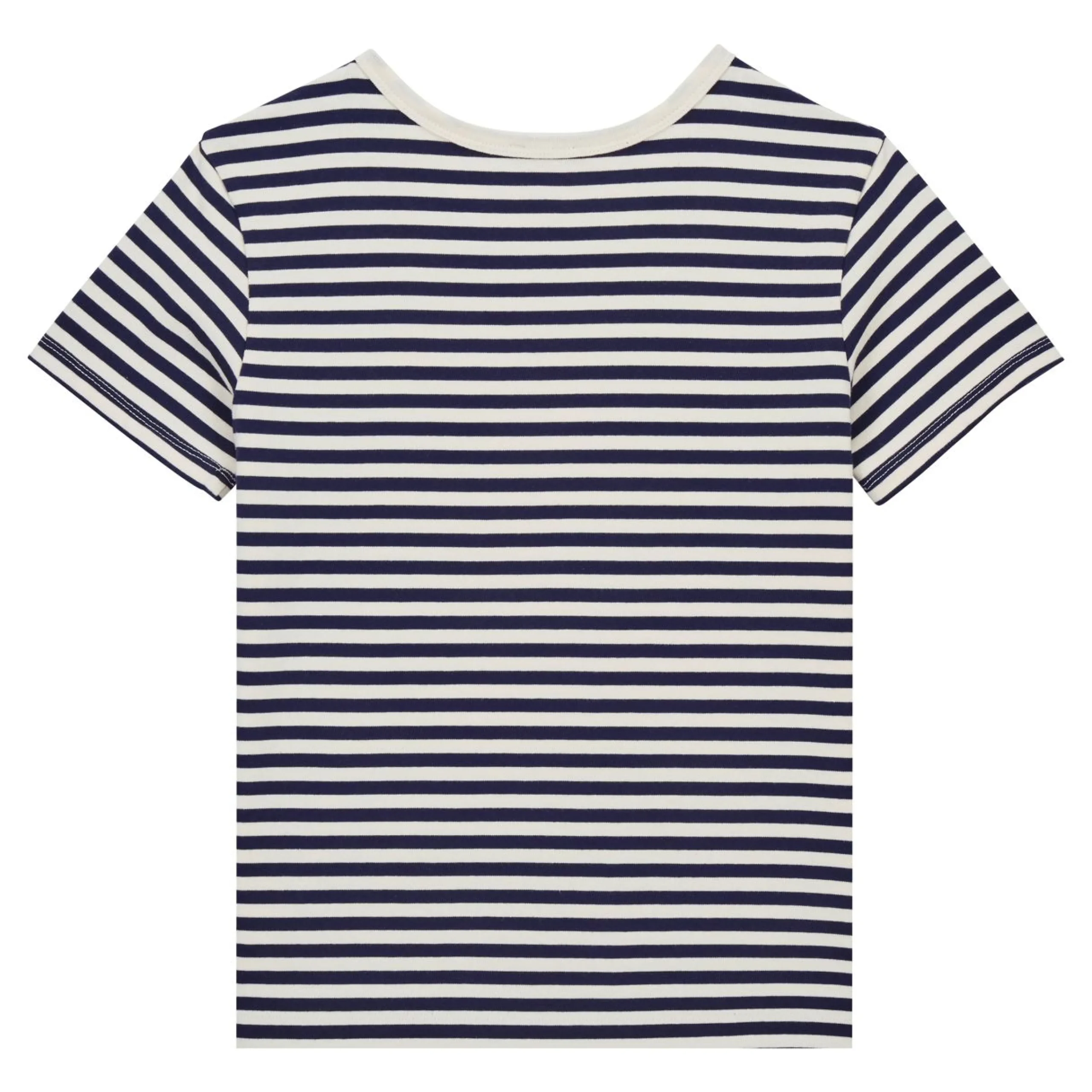 Garçon Vilebrequin T-Shirts^T-Shirt En Coton Garçon A Rayures