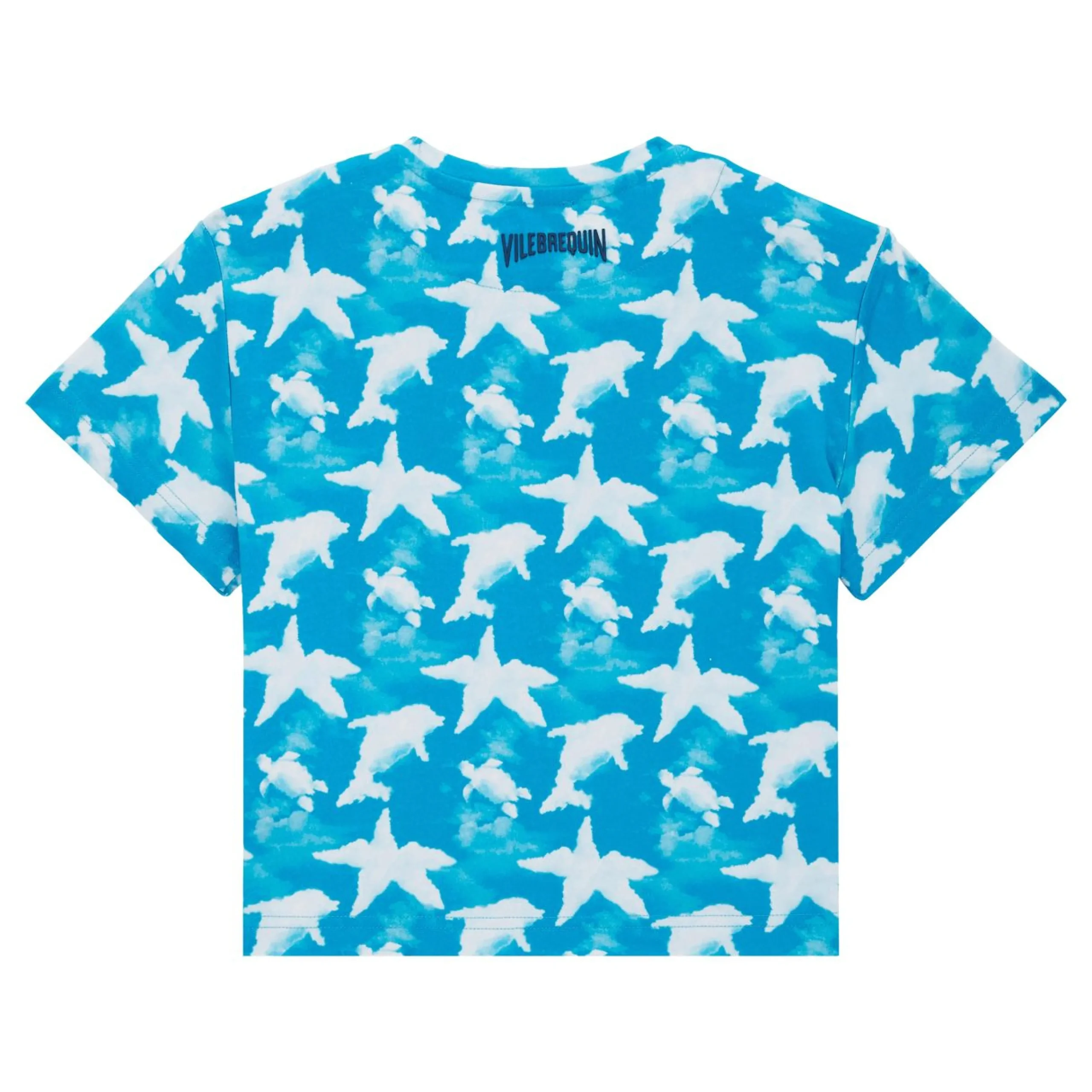 Garçon Vilebrequin T-Shirts^T-Shirt En Coton Garçon Clouds