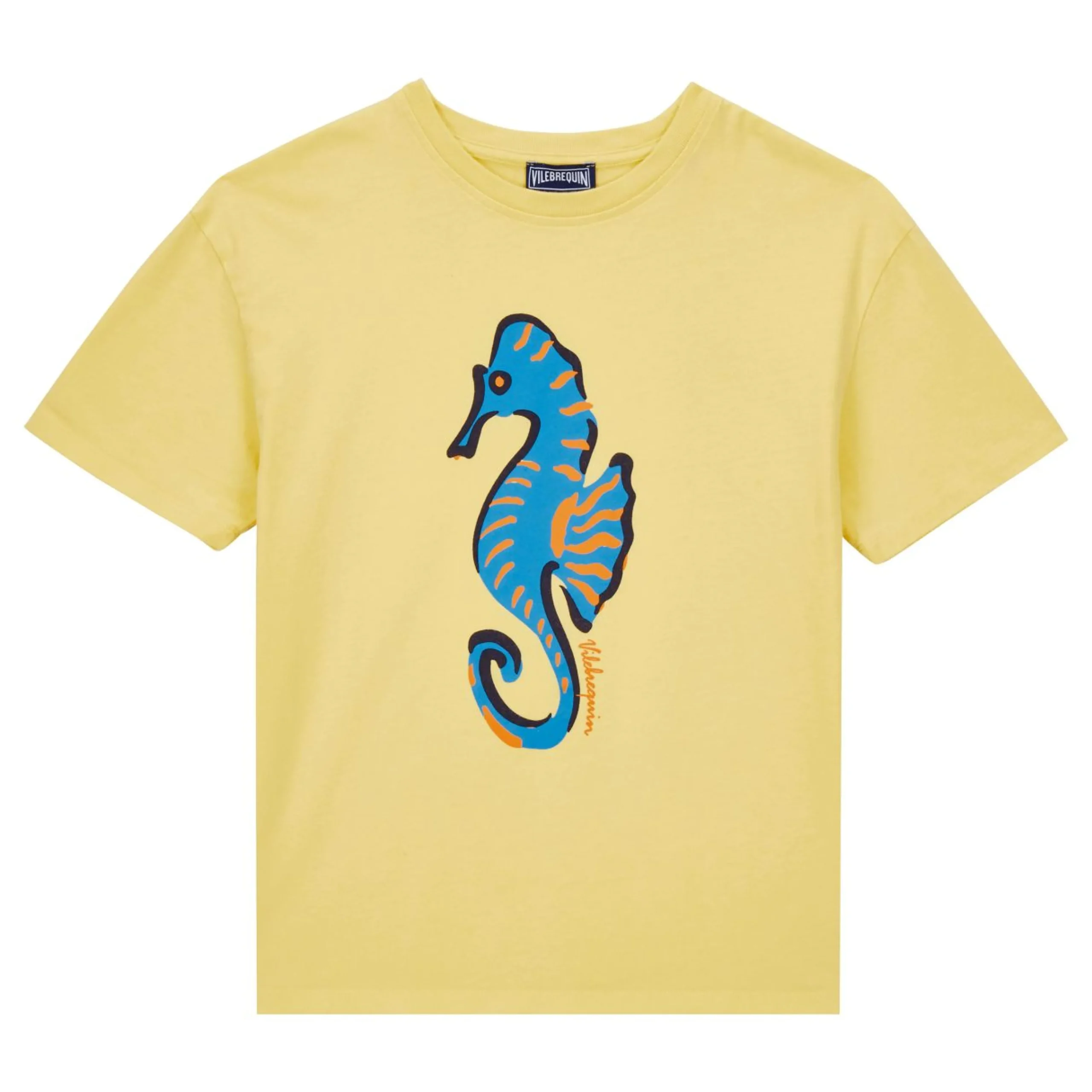 Garçon Vilebrequin T-Shirts^T-Shirt En Coton Garçon Seahorse