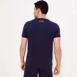 Homme Vilebrequin T-Shirts^T-Shirt En Coton Homme Brodé The Year Of The Rabbit