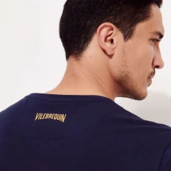 Homme Vilebrequin T-Shirts^T-Shirt En Coton Homme Brodé The Year Of The Rabbit