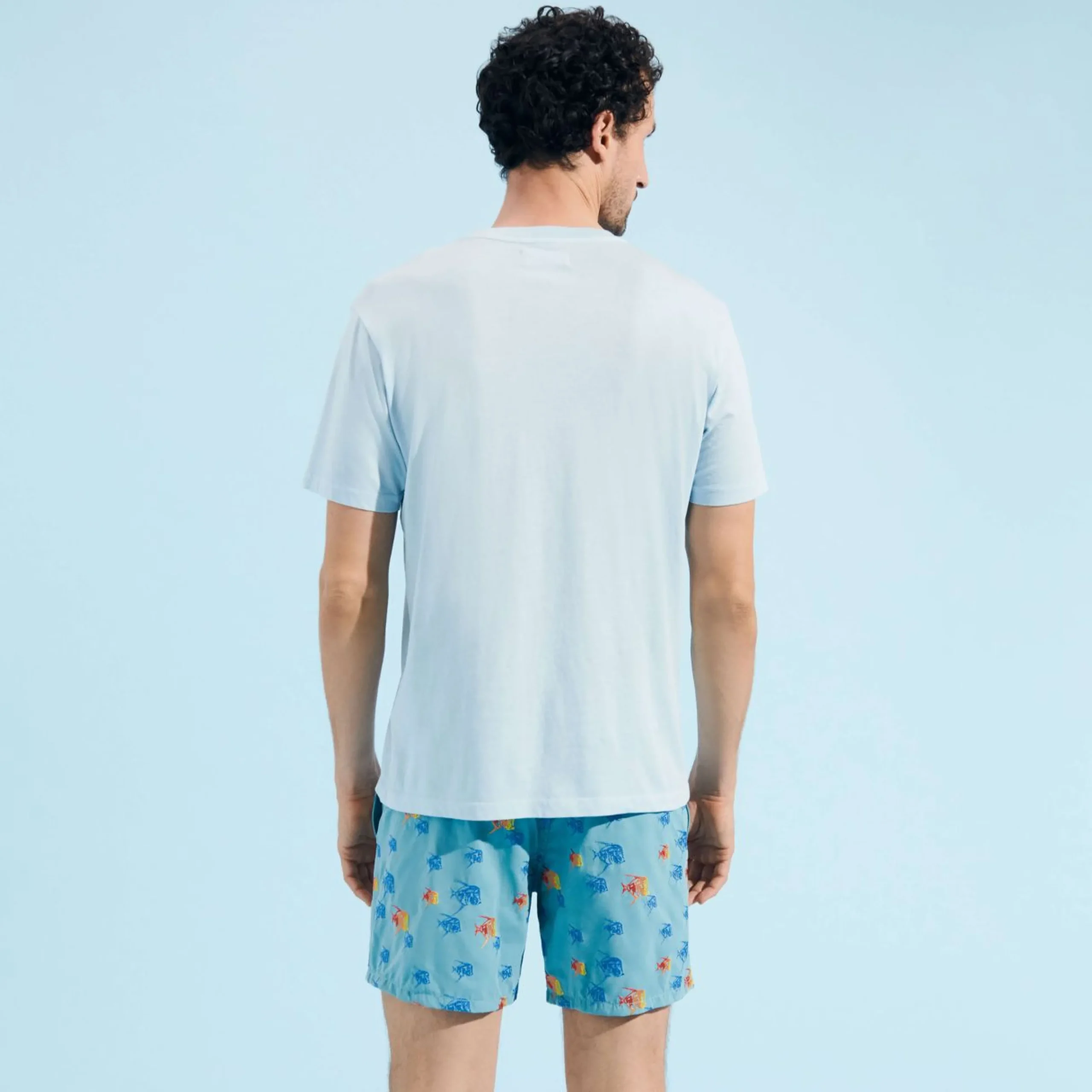 Homme Vilebrequin T-Shirts^T-Shirt En Coton Homme Capri