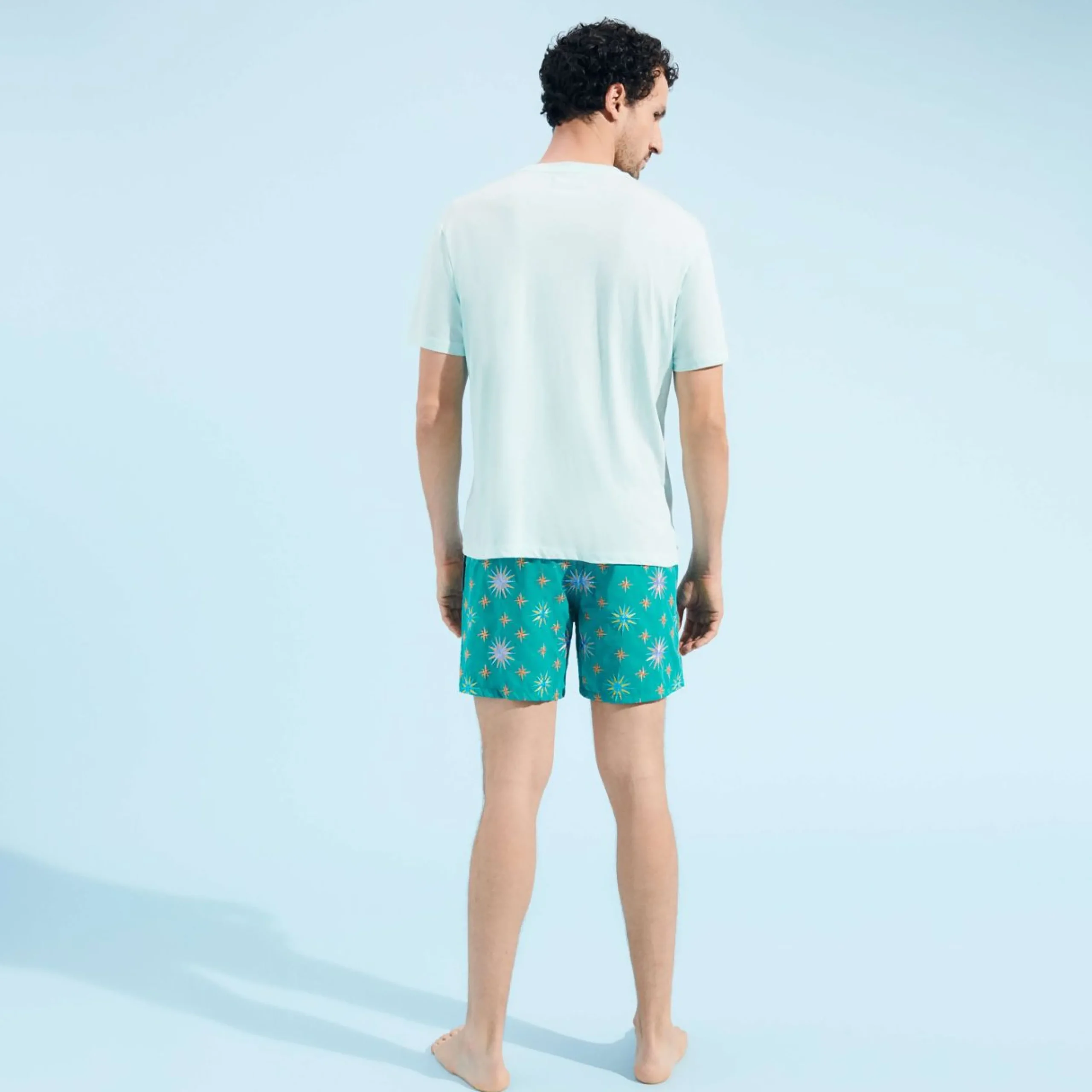 Homme Vilebrequin T-Shirts^T-Shirt En Coton Homme Holidays Signpost