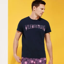 Homme Vilebrequin T-Shirts^T-Shirt En Coton Homme Hypno Shell