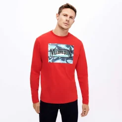 Homme Vilebrequin T-Shirts^T-Shirt En Coton Homme Imprime Requins 3D