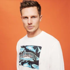 Homme Vilebrequin T-Shirts^T-Shirt En Coton Homme Imprime Requins 3D