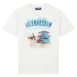 Homme Vilebrequin T-Shirts^T-Shirt En Coton Homme Malibu Lifeguard