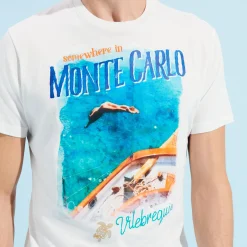 Homme Vilebrequin T-Shirts^T-Shirt En Coton Homme Monte Carlo