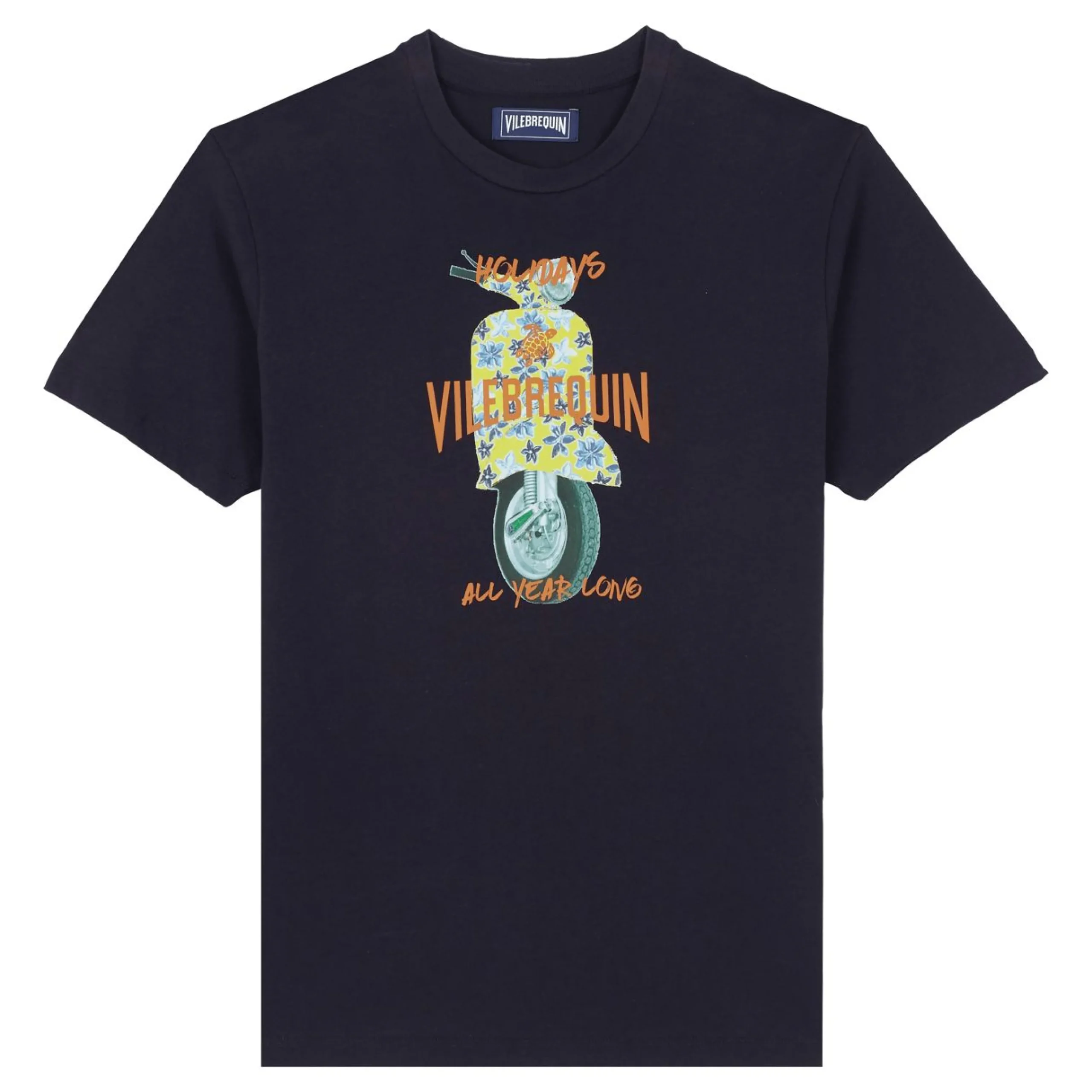 Homme Vilebrequin T-Shirts^T-Shirt En Coton Homme Raiatea