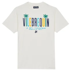 Homme Vilebrequin T-Shirts^T-Shirt En Coton Homme Palms