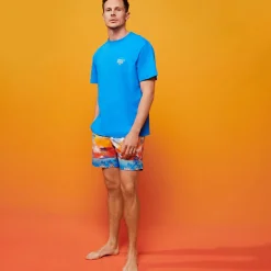 Homme Vilebrequin T-Shirts^T-Shirt En Coton Organique Homme Brodé - X The Beach Boys