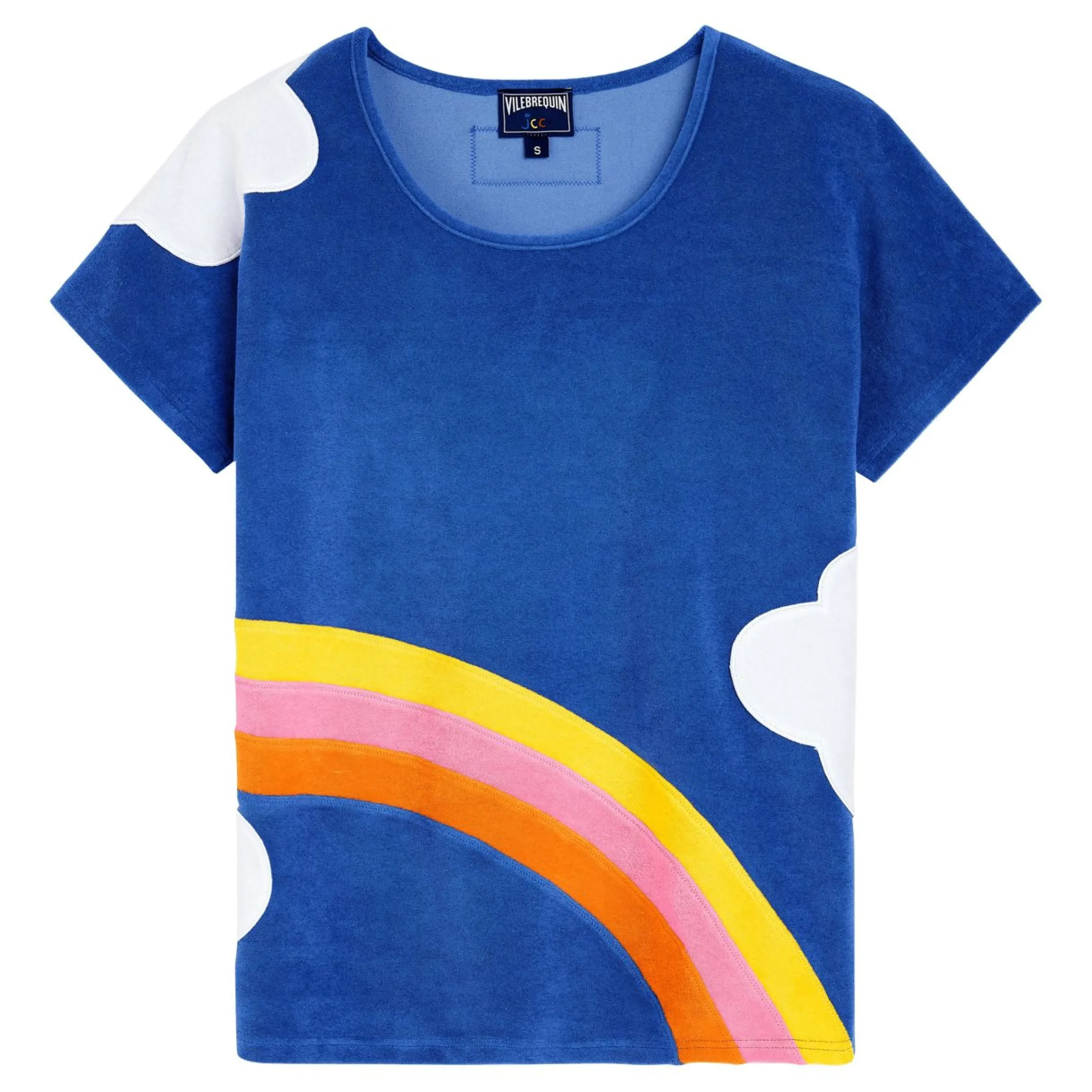 Femme Vilebrequin T-Shirts Et Pulls^T-Shirt Femme Clouds Multicolor - X Jcc+ - Edition Limitee