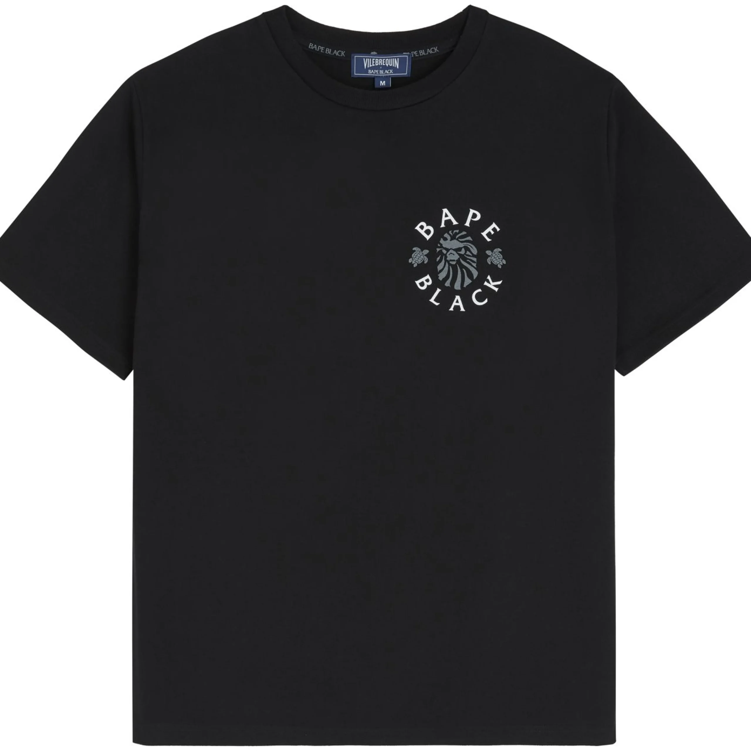 Homme Vilebrequin T-Shirts^T-Shirt Homme Logo Imprime - X Bape® Black