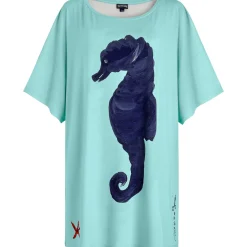 Femme Vilebrequin Tuniques^Tunique En Viscose Femme Seahorse - X Patrizia Gucci