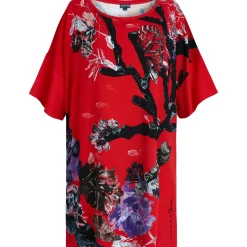 Femme Vilebrequin Tuniques^Tunique En Viscose Femme Spring Flower - X Patrizia Gucci