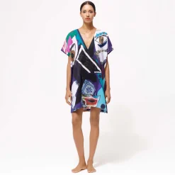 Femme Vilebrequin Tuniques^Tunique En Voile De Coton Femme Envoutement - X Deux Femmes Noires